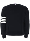 4 Bar Armband Milano Stitch Knit Top Navy - THOM BROWNE - BALAAN 3