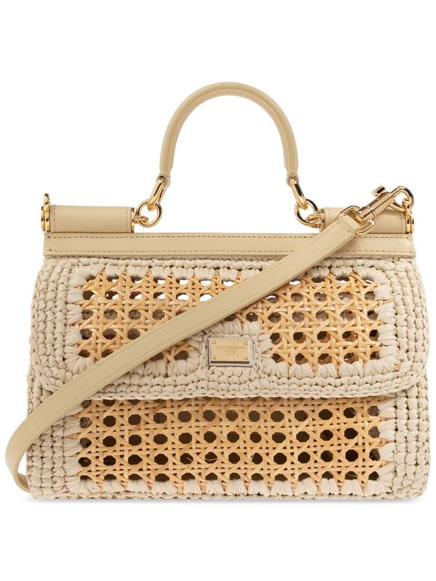 Dolce & Gabbana Shoulder Bag Sicily, Women's, Beige - DOLCE&GABBANA - BALAAN 1