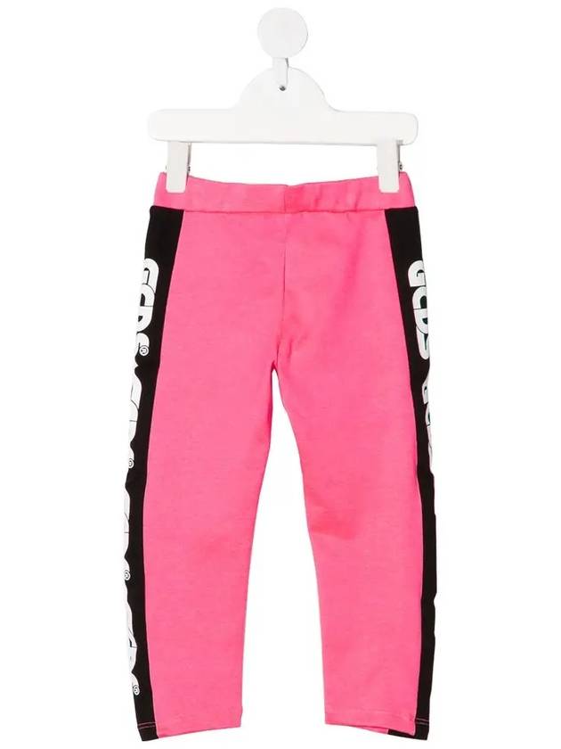 Kids Women s Logo Striped Leggings 027612FL 134 - GCDS - BALAAN 3