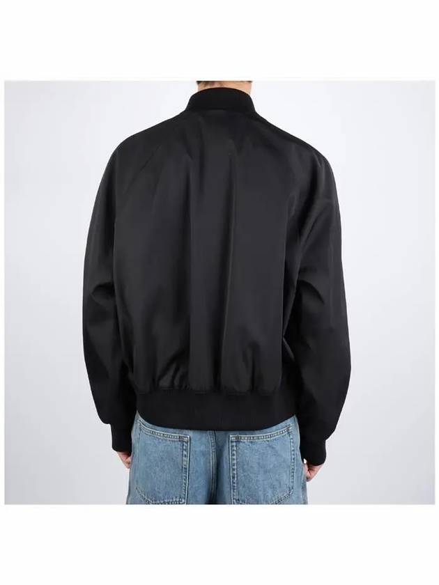 Technical Bomber Jacket Black - AMI - BALAAN 5