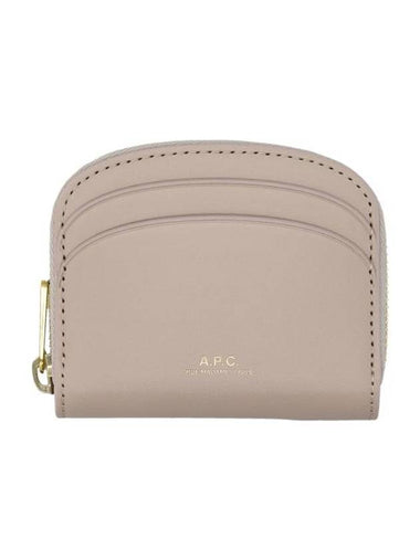 Half Moon Card Coin Wallet Grey - A.P.C. - BALAAN 1