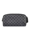 Toilet Dope Canvas Pouch Bag Black - LOUIS VUITTON - BALAAN 1