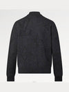 1AFXY7 Monogram Jacquard Wool Half Zipper Pullover - LOUIS VUITTON - BALAAN 3