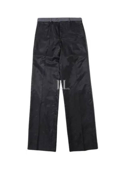 Technical Canvas Loose Straight Pants Deep Grey - DIOR - BALAAN 2