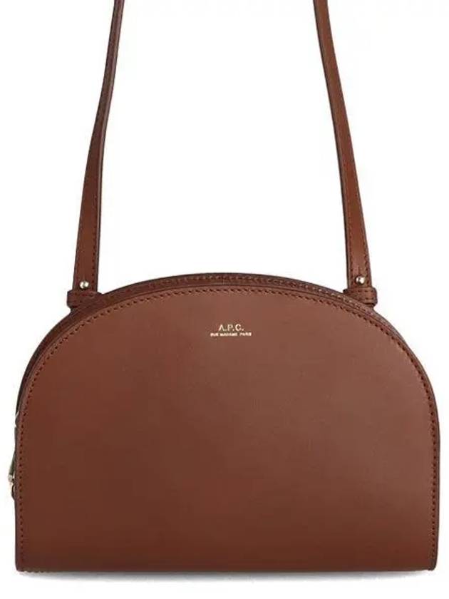 Demi Lune Half Moon Cross Bag Brown - A.P.C. - BALAAN 2