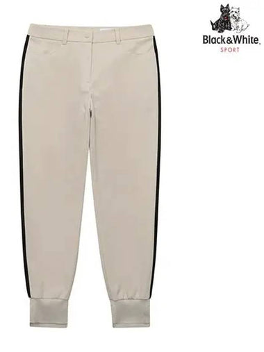 SET UP Spring Bunto Training Jogger Pants 94 Pants 5023LZWCBEIGE - BLACK&WHITE - BALAAN 1