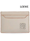 Logo Anagram Leather Card Wallet Beige - LOEWE - BALAAN 3