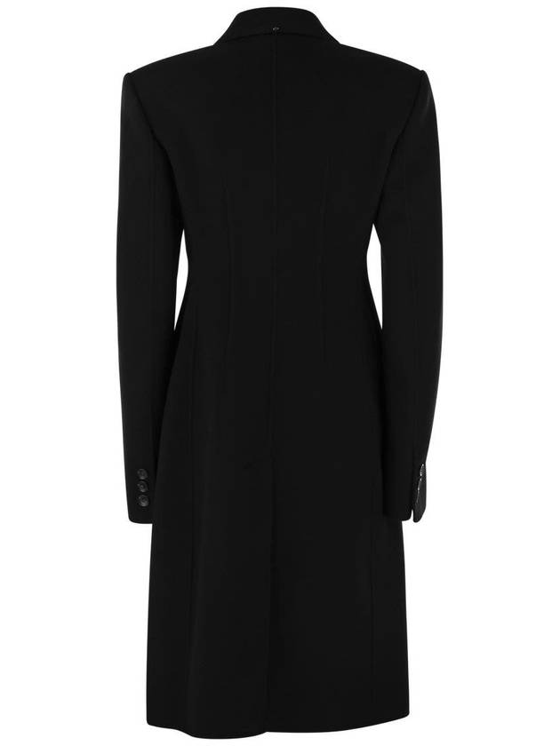 Morgana double coat black - MAX MARA SPORTMAX - BALAAN 4