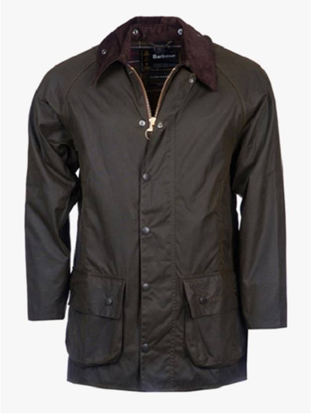 Classic Beaufort Wax Jacket Olive - BARBOUR - BALAAN 2