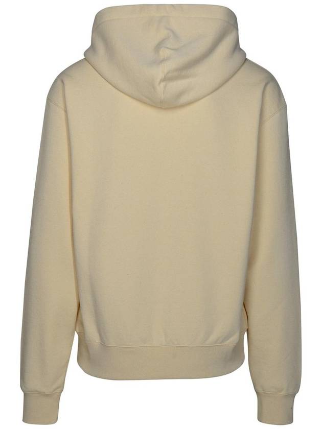 Plus Logo Hoodie Beige - JIL SANDER - BALAAN 4