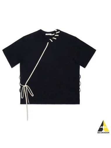 U lace t shirt black cream LACED BLACKCREAM - CRAIG GREEN - BALAAN 1