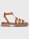 a Triomphe Gladiator Chunky Sandals Tan - CELINE - BALAAN 6