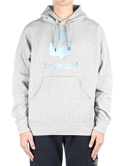 Miley Gradient Logo Hoodie Grey - ISABEL MARANT - BALAAN 2