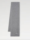 Scarf LV Dual Knit Muffler Light Gray M79388 - LOUIS VUITTON - BALAAN 3