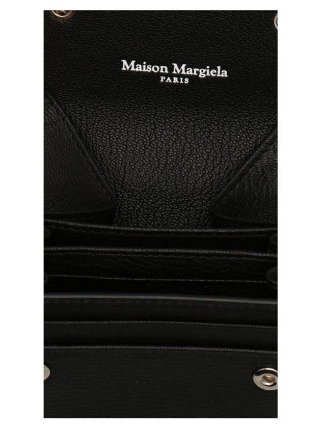 Stitch Snap Button Card Wallet Black - MAISON MARGIELA - BALAAN 4