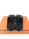 Izmir Sandal Calfskin & Noir - HERMES - BALAAN 6