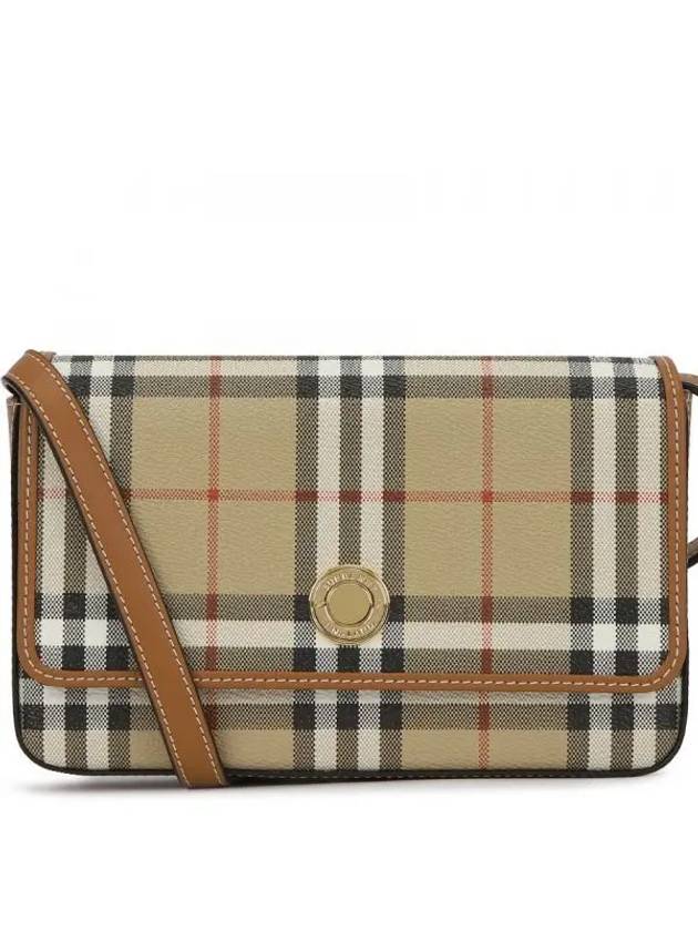 Hampshire Check Cross Bag Archive Beige - BURBERRY - BALAAN 2