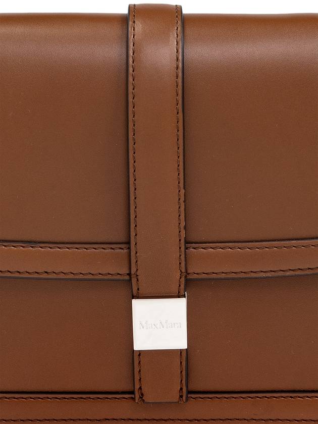 Max Mara Clutch Bianca, Women's, Brown - MAX MARA - BALAAN 6