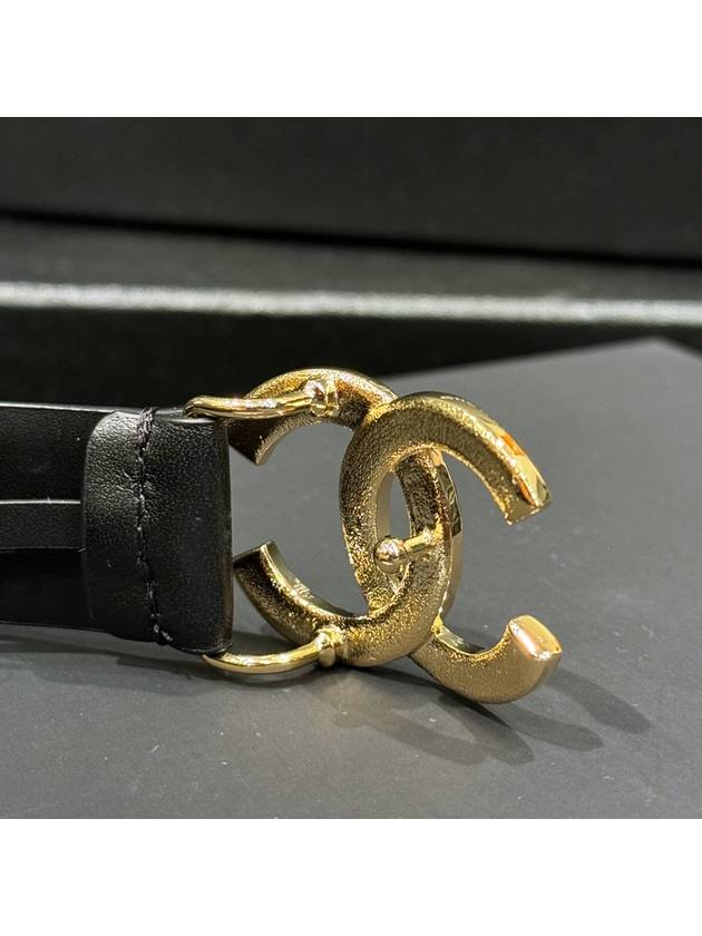 Women's Belt Calfskin Multi Gold Metal Size 75 - CHANEL - BALAAN 4