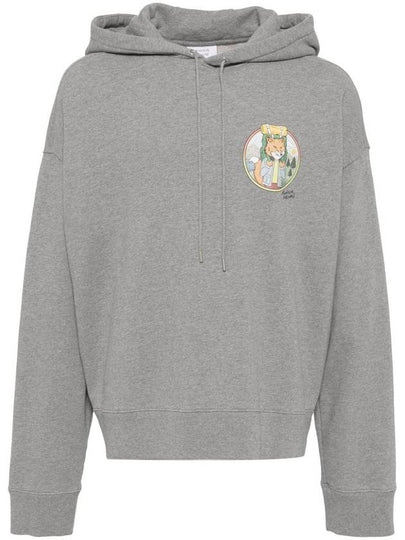 Rambling Fox Oversize Hoodie Grey - MAISON KITSUNE - BALAAN 2