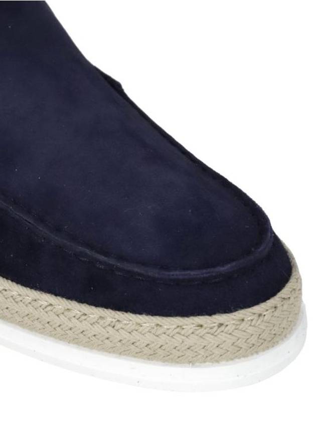 Men's Suede Slip-On Loafers Navy - TOD'S - BALAAN 4