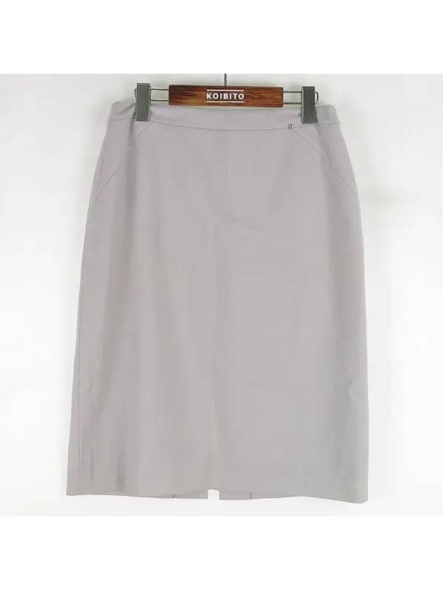 Smith Market Gray Skirt Women s Clothing - AIGNER - BALAAN 1