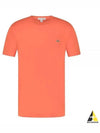 Men's Small Logo Sports Breathable Short Sleeve T-Shirt Orange - LACOSTE - BALAAN 2