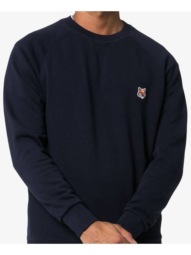 Men s Fox Head Basic Sweatshirt Black Navy Gray - MAISON KITSUNE - BALAAN 5