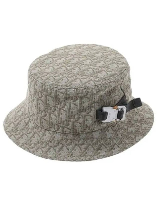 Oblig Technical Cotton Jacquard Bucket Hat Beige - DIOR - BALAAN 2