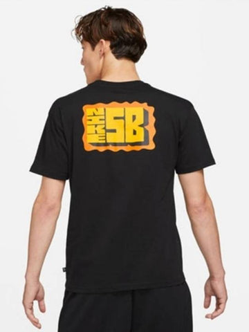 01DJ4873010SBStamp TshirtBlack - NIKE - BALAAN 1