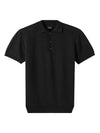 Men's Fred Polo Short Sleeve Polo Shirt Black - A.P.C. - BALAAN.