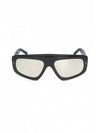 Eyewear Frame Mirror Logo Acetate Sunglasses Black - CELINE - BALAAN 1