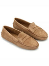 Gommino Suede Driving Shoes Brown - TOD'S - BALAAN 2