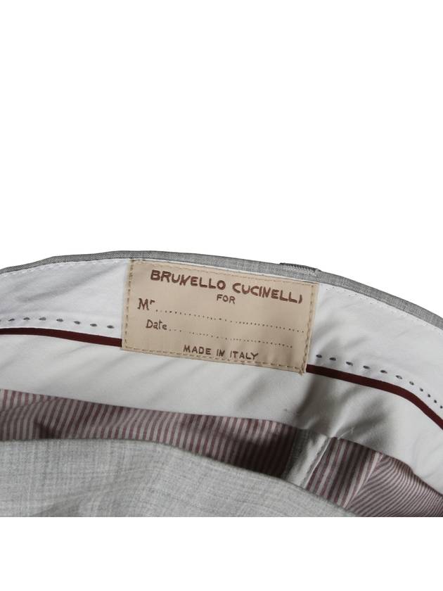 Men's Classic Slacks Grey - BRUNELLO CUCINELLI - BALAAN 7