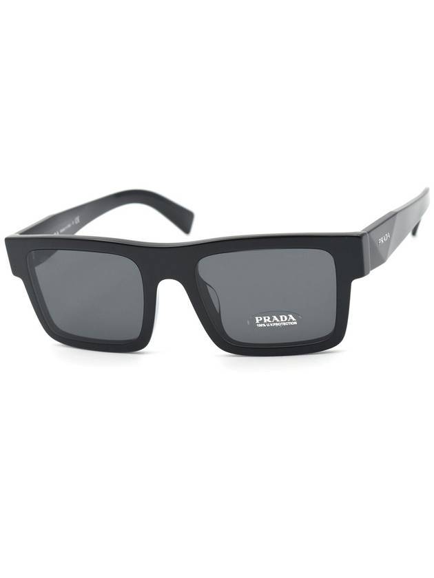 Eyewear Square Sunglasses Black - PRADA - BALAAN.