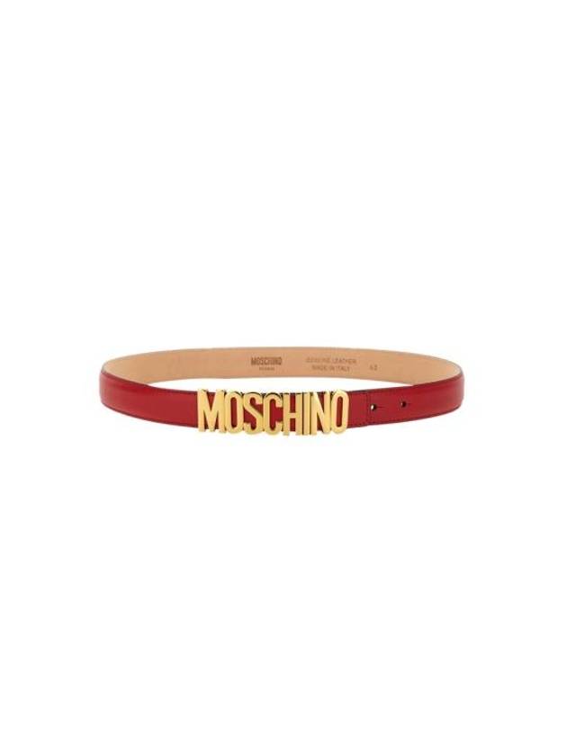 Regular Belt 80338008 0116 RED - MOSCHINO - BALAAN 1