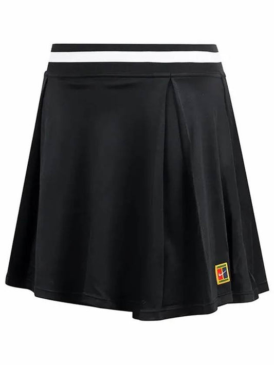 W Tennis Skirt Coat DRI FIT Heritage FB4154 010 - NIKE - BALAAN 2