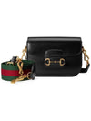 Horsebit 1955 Mini Cross Bag Black - GUCCI - BALAAN.