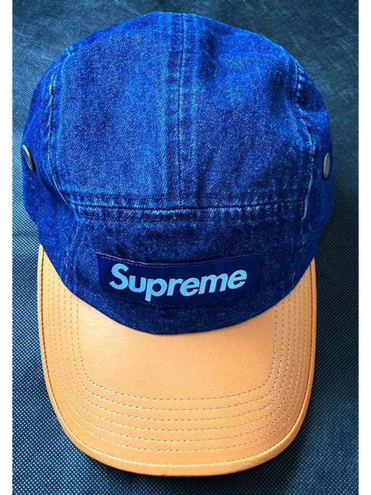 Two Tone Denim Camp Cap 2 Tone Denim Camp Cap - SUPREME - BALAAN 2