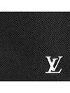 Pochette Voyage Taiga Leather Pouch Bag Black - LOUIS VUITTON - BALAAN 6