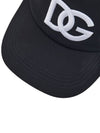 Embroidery Logo Baseball Ball Cap Black - DOLCE&GABBANA - BALAAN 8