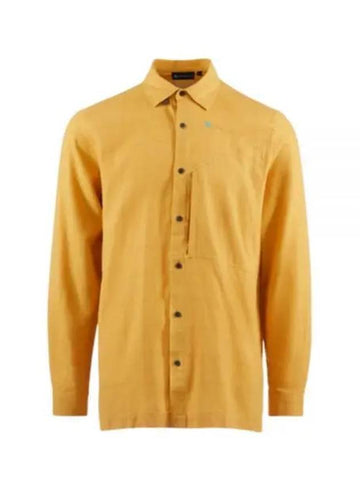 Helheim LS Shirt Man Ember Gold 10169 397 - KLATTERMUSEN - BALAAN 1