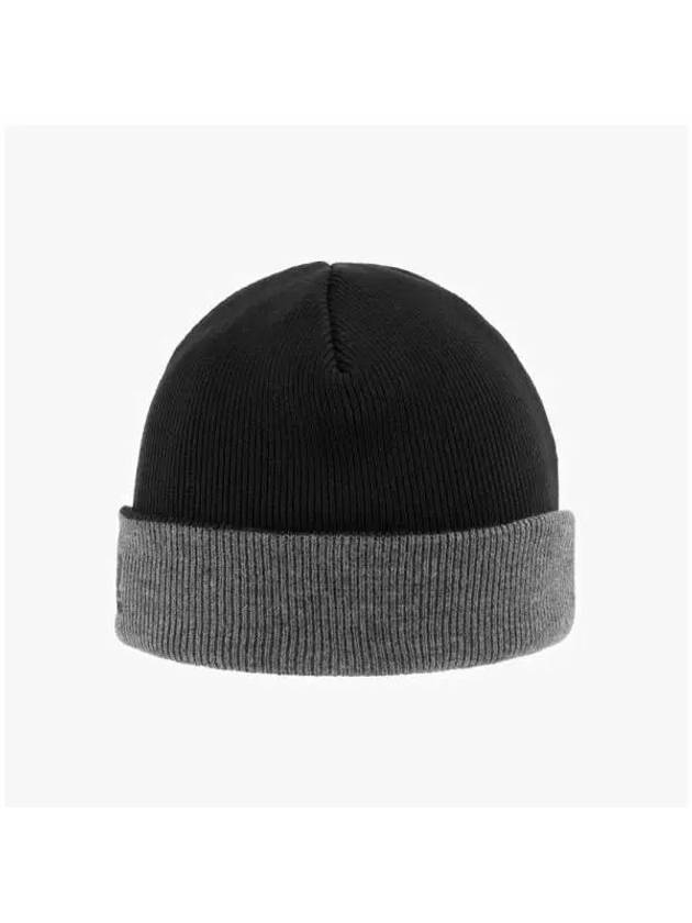 2978BC BLACK DARK FLANNEL Cuff Pull on Acrylic Beanie - KANGOL - BALAAN 4