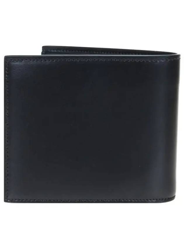 Tiny Cassandre Monogram Half Wallet Black - SAINT LAURENT - BALAAN 5