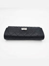 Boy Silver Long Flap Caviar Long Wallet Black - CHANEL - BALAAN 4