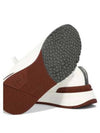 Knit Running Sneakers White - BRUNELLO CUCINELLI - BALAAN.