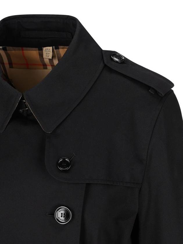 Kensington Trench Coat Black - BURBERRY - BALAAN 4