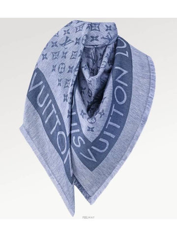 M79942 NEW Rock and Go Denim Shawl - LOUIS VUITTON - BALAAN 1