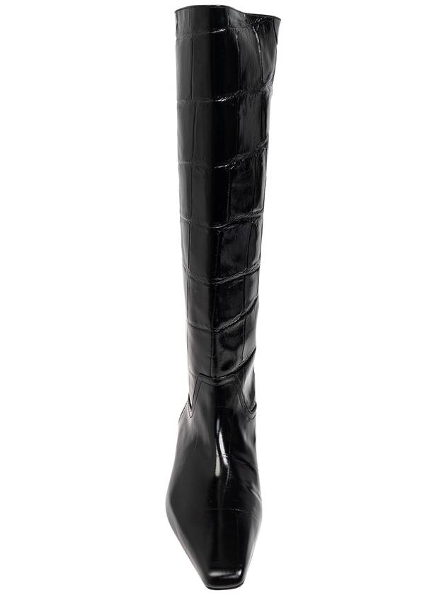 Paris Texas Leather Boots ‘Bettina’, Women's, Black - PARIS TEXAS - BALAAN 6