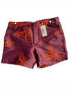 ORB Suiting Classic Boxer Bermuda Shorts Burgundy - VIVIENNE WESTWOOD - BALAAN 2